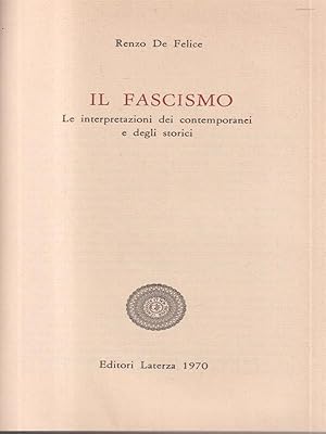 Bild des Verkufers fr Il fascismo zum Verkauf von Librodifaccia