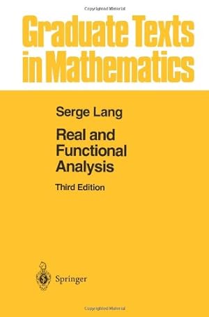 Immagine del venditore per Real and Functional Analysis (Graduate Texts in Mathematics) by Lang, Serge [Paperback ] venduto da booksXpress