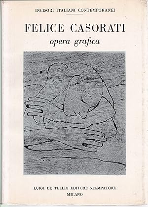 Bild des Verkufers fr Francesco Casorati. Opera grafica zum Verkauf von Graphem. Kunst- und Buchantiquariat