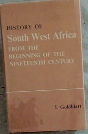 Seller image for History of South West Africa, from the beginning of the nineteenth century for sale by Chapter 1