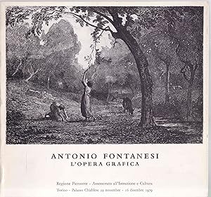 Seller image for Antonio Fontanesi. L'Opera grafica for sale by Graphem. Kunst- und Buchantiquariat