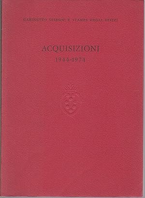Seller image for Acquisizioni 1944-1974 for sale by Graphem. Kunst- und Buchantiquariat