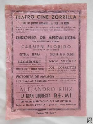 Poster - Cartel : GIRONES DE ANDALUCIA.