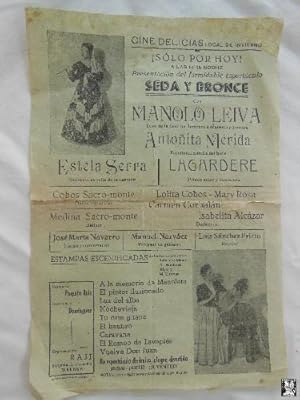 Poster - Cartel : SEDA Y BRONCE.