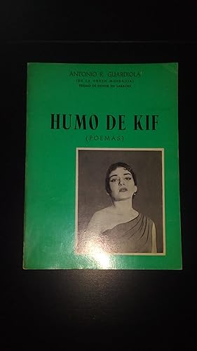 Seller image for HUMO DE KIF - POEMAS for sale by Libreria Bibliomania