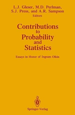 Image du vendeur pour Contributions to Probability and Statistics: Essays in Honor of Ingram Olkin [Paperback ] mis en vente par booksXpress