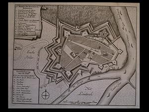 Imagen del vendedor de GEERTRUIDENBERG. Stadsplattegrond. a la venta por Antiquariaat Meuzelaar