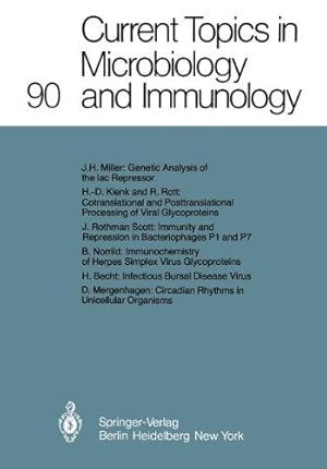 Image du vendeur pour Current Topics in Microbiology and Immunology by Arber, W., Falkow, S., Henle, W., Hofschneider, P. H., Humphrey, J. H., Klein, J., Koldovský, P., Koprowski, H., Maaløe, O., Melchers, F., Rott, R., Schweiger, H. G., Syru?ek, L., Vogt, P. K. [Paperback ] mis en vente par booksXpress