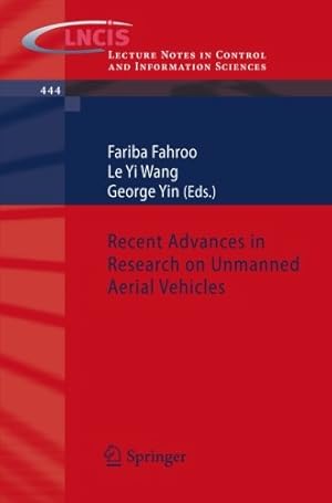 Seller image for Recent Advances in Research on Unmanned Aerial Vehicles (Lecture Notes in Control and Information Sciences) [Paperback ] for sale by booksXpress