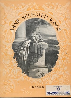 Bild des Verkufers fr Arne selected songs. [8 songs by T. A. Arne, and 2 songs by M. Arne.] Arranged and edited by Robert Barclay Wilson zum Verkauf von CorgiPack