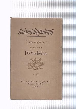 Seller image for Ethimologiarum liber un de Medicina for sale by El Boletin