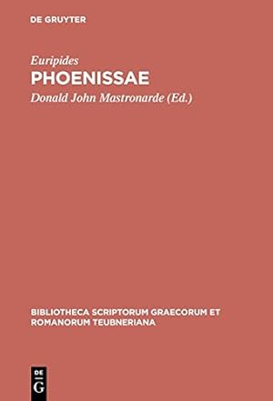 Imagen del vendedor de Phoenissae (Bibliotheca scriptorum Graecorum et Romanorum Teubneriana) [Hardcover ] a la venta por booksXpress