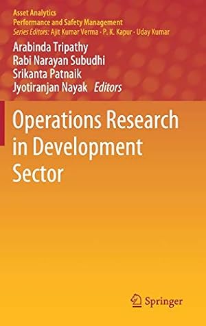 Immagine del venditore per Operations Research in Development Sector (Asset Analytics) [Hardcover ] venduto da booksXpress