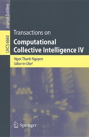 Seller image for Transactions of Computational Collective Intelligence IV (Lecture Notes in Computer Science) [Paperback ] for sale by booksXpress
