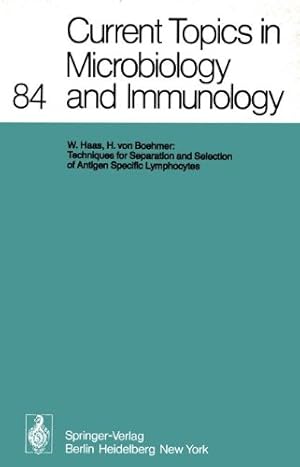 Immagine del venditore per Current Topics in Microbiology and Immunology: Volume 84 by Arber, W., Henle, W., Hofschneider, P. H., Humphrey, J. H., Klein, J., Koldovský, P., Koprowski, H., Maaløe, O., Melchers, F., Schweiger, H. G., Rott, R., Syru?ek, L., Vogt, P. K. [Paperback ] venduto da booksXpress