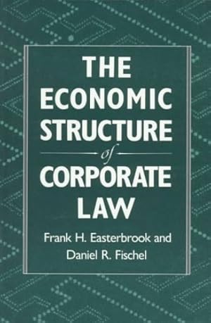 Immagine del venditore per The Economic Structure of Corporate Law by Easterbrook, Frank, Fischel, Daniel R. [Paperback ] venduto da booksXpress