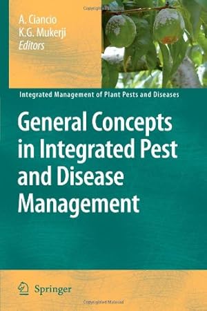 Immagine del venditore per General Concepts in Integrated Pest and Disease Management (Integrated Management of Plant Pests and Diseases) [Paperback ] venduto da booksXpress