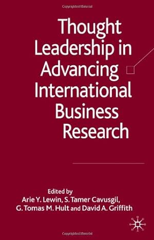 Seller image for Thought Leadership in Advancing International Business Research [Hardcover ] for sale by booksXpress