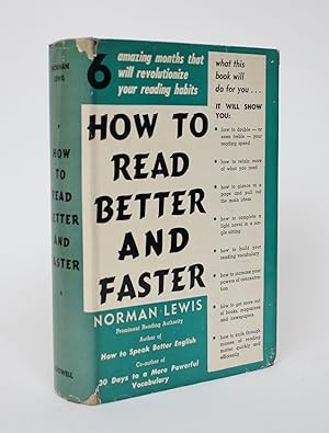 How to Read Better and Faster