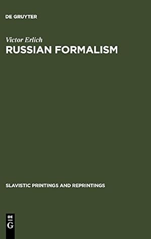 Seller image for Russian Formalism (Slavistic Printings and Reprintings) [Hardcover ] for sale by booksXpress