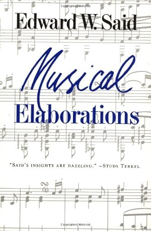 Seller image for Musical Elaborations by Said, Edward [Paperback ] for sale by booksXpress