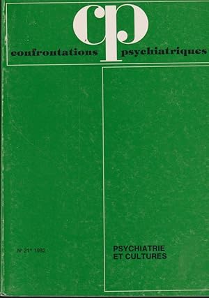 Seller image for Confrontations Psychiatriques - N 21 - Psychiatrie et Cultures for sale by PRISCA