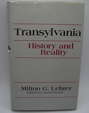 Seller image for Transylvania: History and Reality for sale by Easy Chair Books