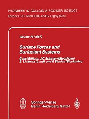 Seller image for Surface Forces and Surfactant Systems (Progress in Colloid and Polymer Science) (Volume 74) [Soft Cover ] for sale by booksXpress