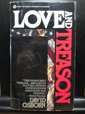 Seller image for LOVE AND TREASON for sale by The Book Abyss