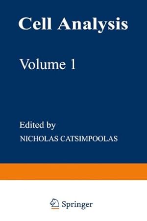 Bild des Verkufers fr Cell Analysis: Volume 1 by Catsimpoolas, Nicholas [Paperback ] zum Verkauf von booksXpress