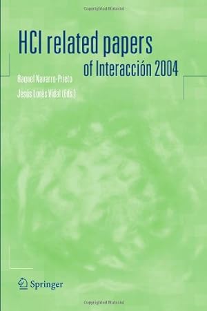 Image du vendeur pour HCI related papers of Interacción 2004 [Paperback ] mis en vente par booksXpress