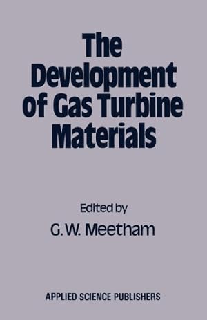 Seller image for The Development of Gas Turbine Materials [Paperback ] for sale by booksXpress