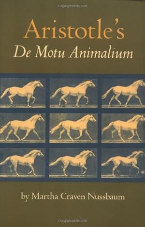 Imagen del vendedor de Aristotle's De Motu Animalium by Nussbaum, Martha C. [Paperback ] a la venta por booksXpress