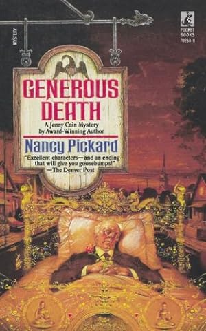 Seller image for Generous Death (Jenny Cain Mysteries, No. 1) by Pickard [Paperback ] for sale by booksXpress