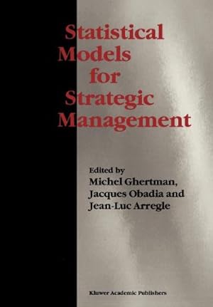 Seller image for Statistical Models for Strategic Management [Paperback ] for sale by booksXpress