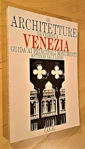 Immagine del venditore per Architetture da vedere a Venezia venduto da Llibres Bombeta