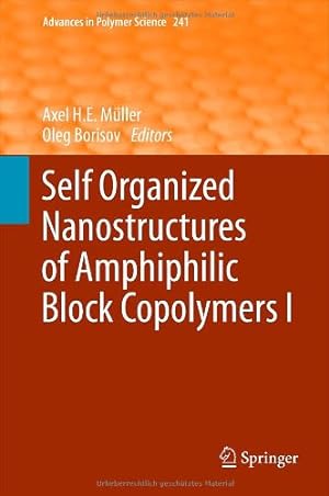 Seller image for Self Organized Nanostructures of Amphiphilic Block Copolymers I (Advances in Polymer Science) [Hardcover ] for sale by booksXpress