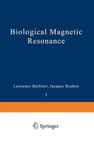 Bild des Verkufers fr Biological Magnetic Resonance [Paperback ] zum Verkauf von booksXpress