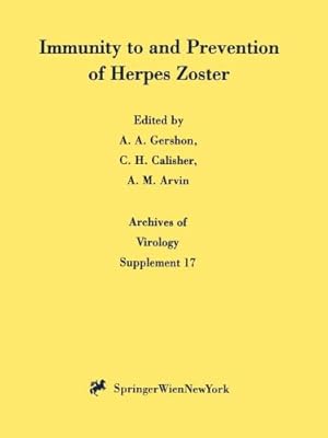 Seller image for Immunity to and Prevention of Herpes Zoster (Archives of Virology. Supplementa) [Paperback ] for sale by booksXpress