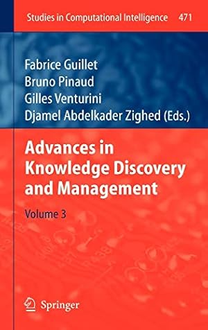 Seller image for Advances in Knowledge Discovery and Management (Studies in Computational Intelligence) [Hardcover ] for sale by booksXpress