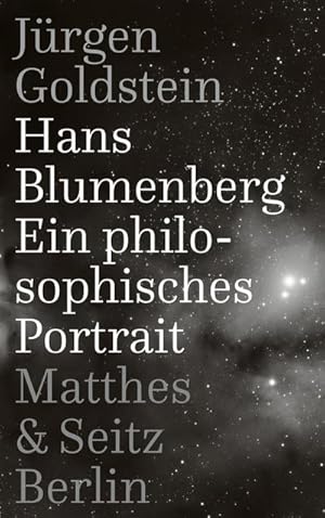 Bild des Verkufers fr Hans Blumenberg zum Verkauf von Rheinberg-Buch Andreas Meier eK