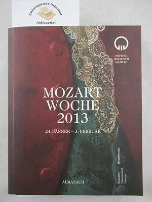 Imagen del vendedor de Mozartwoche 2013. 24. Jnner bis 3. Februar. Das Salzburger Musikfest. Almanach. a la venta por Chiemgauer Internet Antiquariat GbR