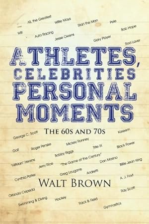 Imagen del vendedor de Athletes, Celebrities Personal Moments: The 60s and 70s [Soft Cover ] a la venta por booksXpress