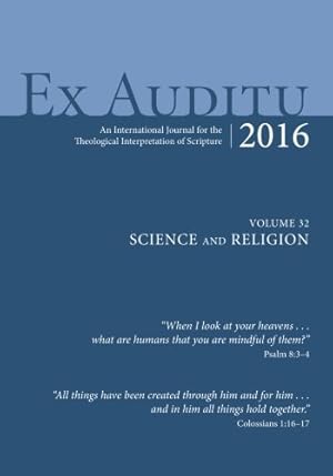 Seller image for Ex Auditu - Volume 32: An International Journal of Theological Interpretation of Scripture [Soft Cover ] for sale by booksXpress