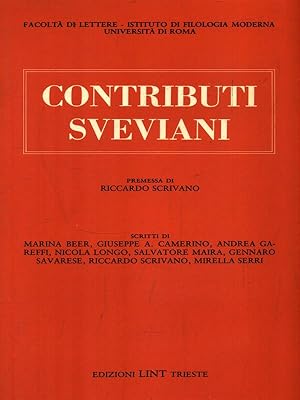 Immagine del venditore per Contributi sveviani venduto da Librodifaccia
