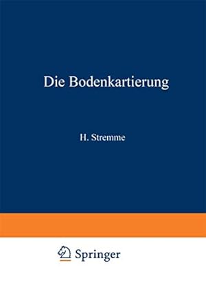 Imagen del vendedor de Die Bodenkartierung (German Edition) [Soft Cover ] a la venta por booksXpress