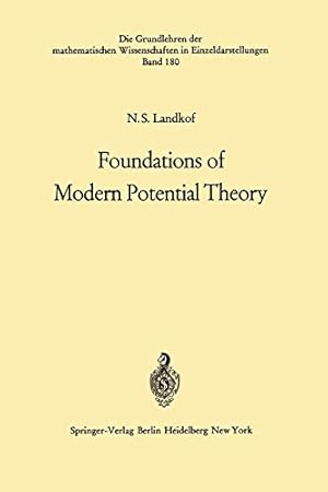 Seller image for Foundations of Modern Potential Theory (Grundlehren der mathematischen Wissenschaften) [Soft Cover ] for sale by booksXpress