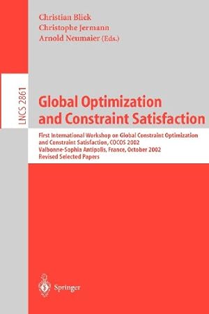 Seller image for Global Optimization and Constraint Satisfaction (Lecture Notes in Computer Science) [Paperback ] for sale by booksXpress