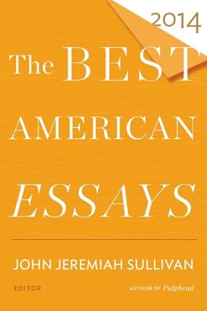 Seller image for The Best American Essays 2014 (The Best American Series ®) [Paperback ] for sale by booksXpress