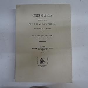 Bild des Verkufers fr CUENTOS DE LA VILLA. Coleccin de Poemas. zum Verkauf von Librera J. Cintas